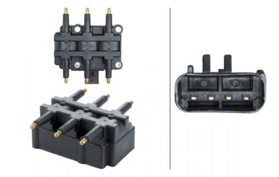 Tändspole 5DA 358 168-241 Hella