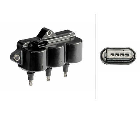 tändspole 5DA 358 168-661 Hella