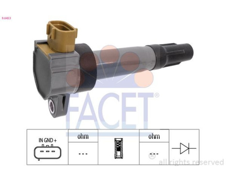 tändspole 9.6453 Facet