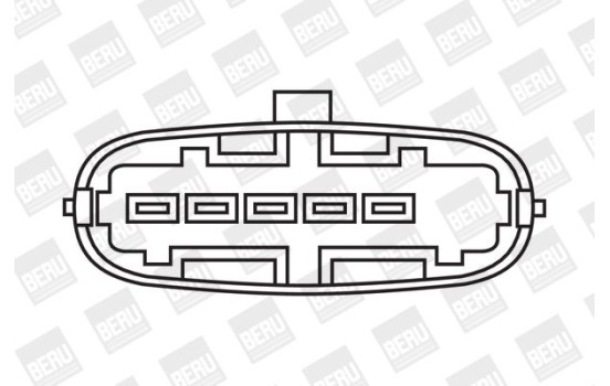 Tändspole ZS342 Borgwarner Beru, bild 4