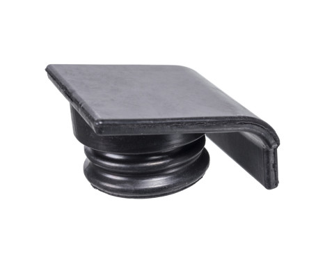 Lås, oljepåfyllningsrör