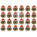 Packningssats, ventiler, miniatyr 2
