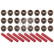 Packningssats, ventiler, miniatyr 2