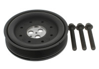 Remskivesats, vevaxel