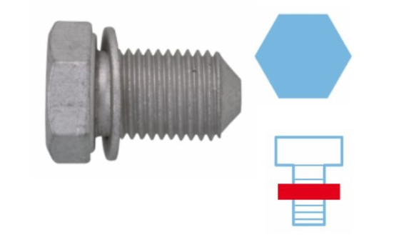 KIT BOUCHON DE VIDANGE VAG M14 1,50