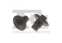 Låsskruv, oljetråg