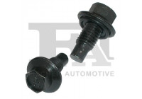 Låsskruv, oljetråg