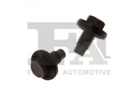 Låsskruv, oljetråg