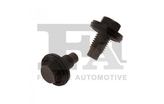 Låsskruv, oljetråg