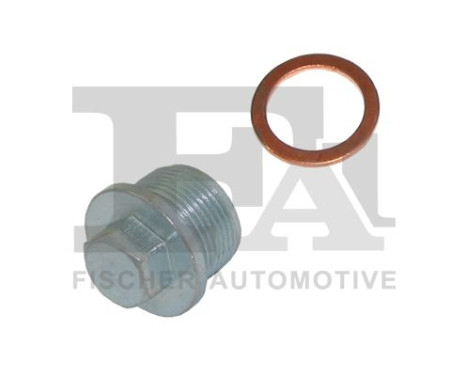 Låsskruv, oljetråg