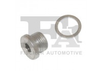 Låsskruv, oljetråg