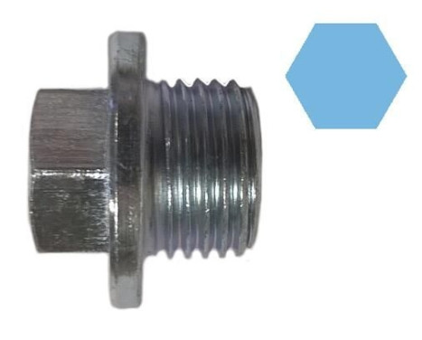 Låsskruv, oljetråg