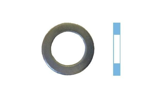 Låsskruv, oljetråg