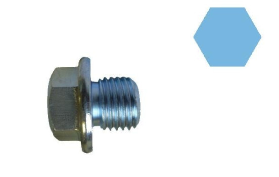 Låsskruv, oljetråg, bild 3