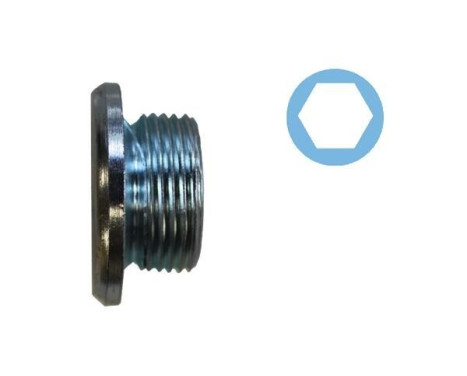 Låsskruv, oljetråg, bild 2