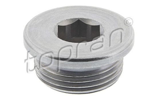 Skruvplugg, oljetråg