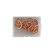 Sortiment av fyllda kopparbrunnpluggringar 14mm 20st, miniatyr 2