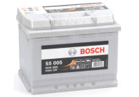 Bosch auto accu S5005 - 63A/h - 610A - voor voertuigen zonder start-stopsysteem