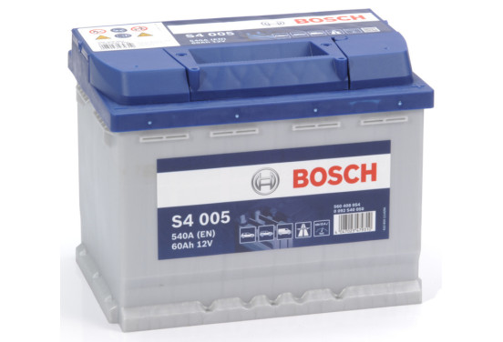 Bosch auto accu S4005 - 60Ah - 540A - voor voertuigen zonder start-stopsysteem