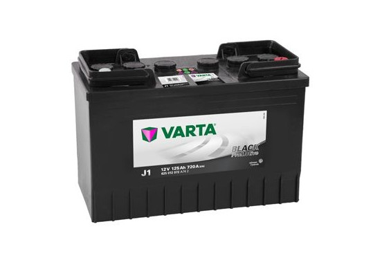 Varta Accu Pro Motive Black J1 125 Ah