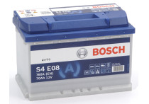 Bosch Blue auto accu S4E08 - 70Ah - 760A - aangepast voor voertuigen met start-stopsysteem