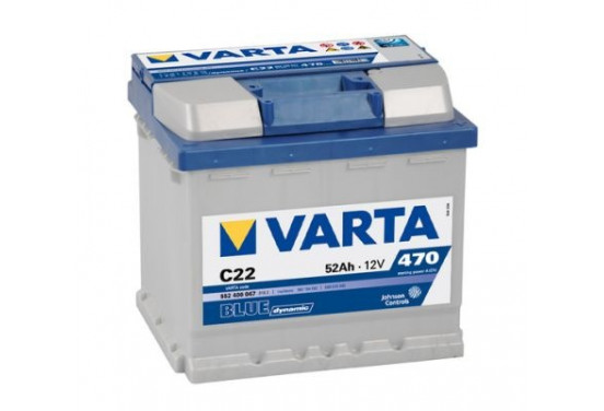 Varta Accu Blue Dynamic C22 52 Ah