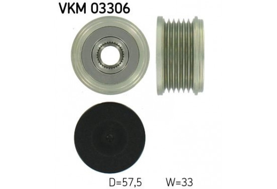 Dynamovrijloop VKM 03306 SKF