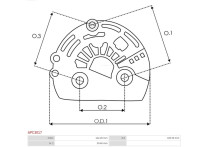 Beschermkap, alternator/dynamo