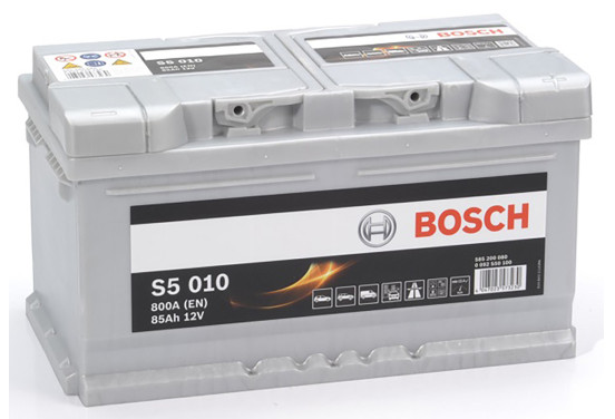 Bosch auto accu S5010 - 85Ah - 800A - voor voertuigen zonder start-stopsysteem
