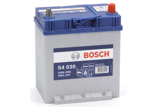 Bosch auto accu S4030 - 40Ah - 330A - voor voertuigen zonder start-stopsysteem