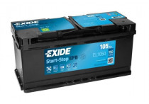 Exide Accu Start-Stop EFB EL1050 105 Ah