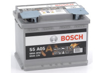 Bosch Silver auto accu S5A05 - 60Ah - 680A - aangepast voor voertuigen met start-stopsysteem