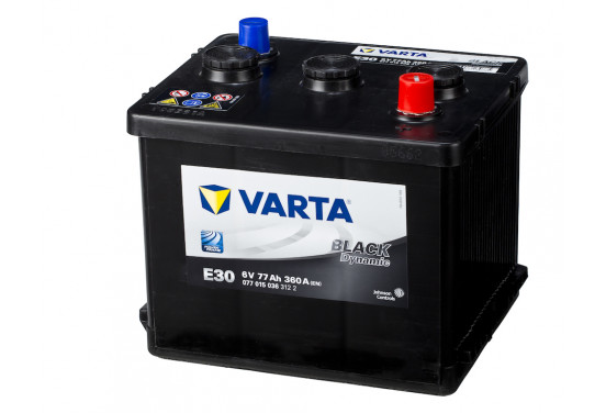 Varta Accu Black Dynamic E30W 77 Ah