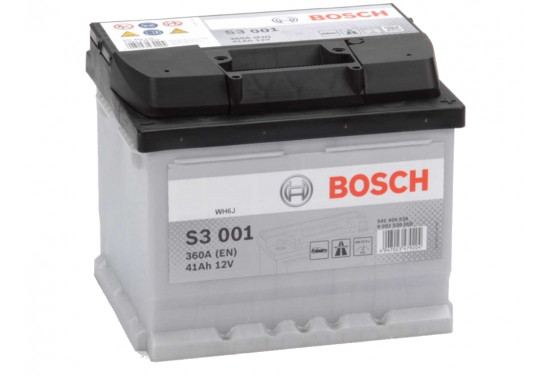 Bosch S3 001 Black Accu 41 Ah