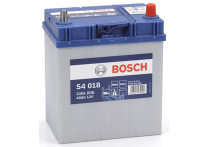 Bosch auto accu S4018 - 40A/h - 330A - voor voertuigen zonder start-stopsysteem