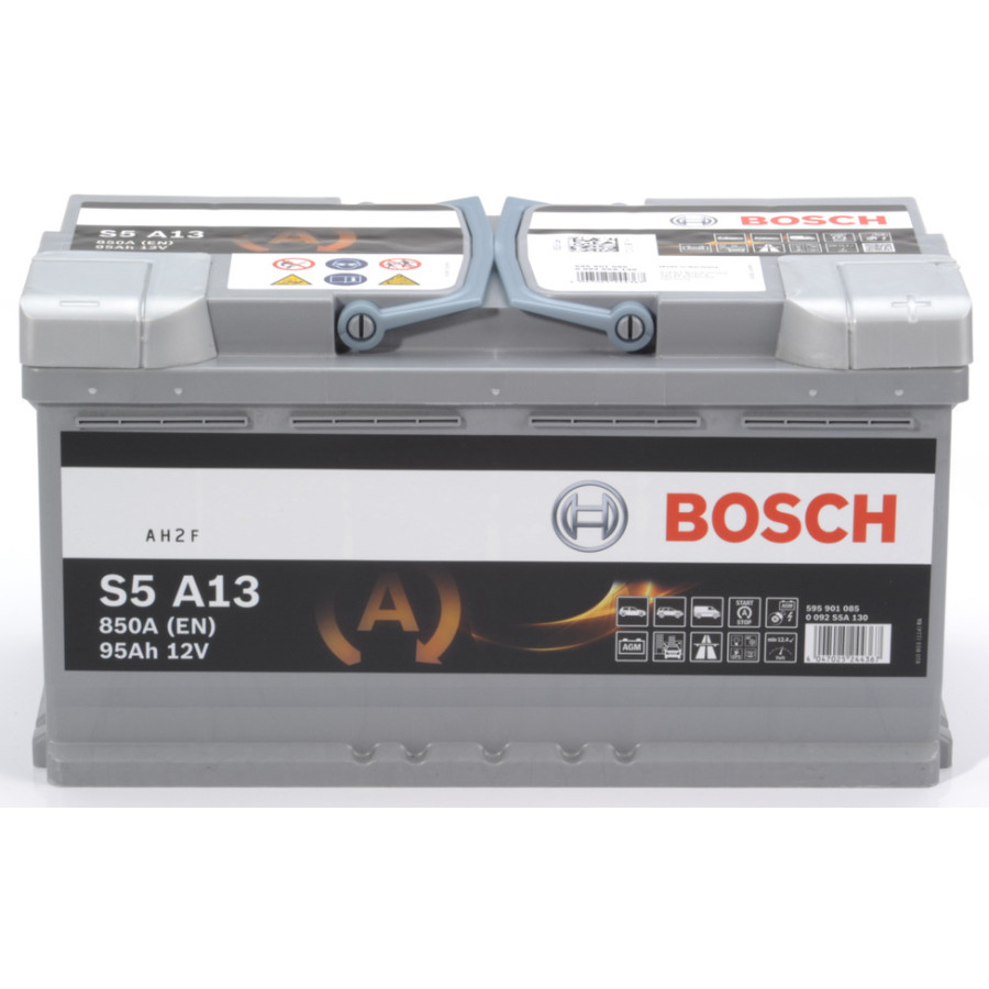 Bosch Silver auto accu S5A13 - 95Ah - 850A - aangepast voor
