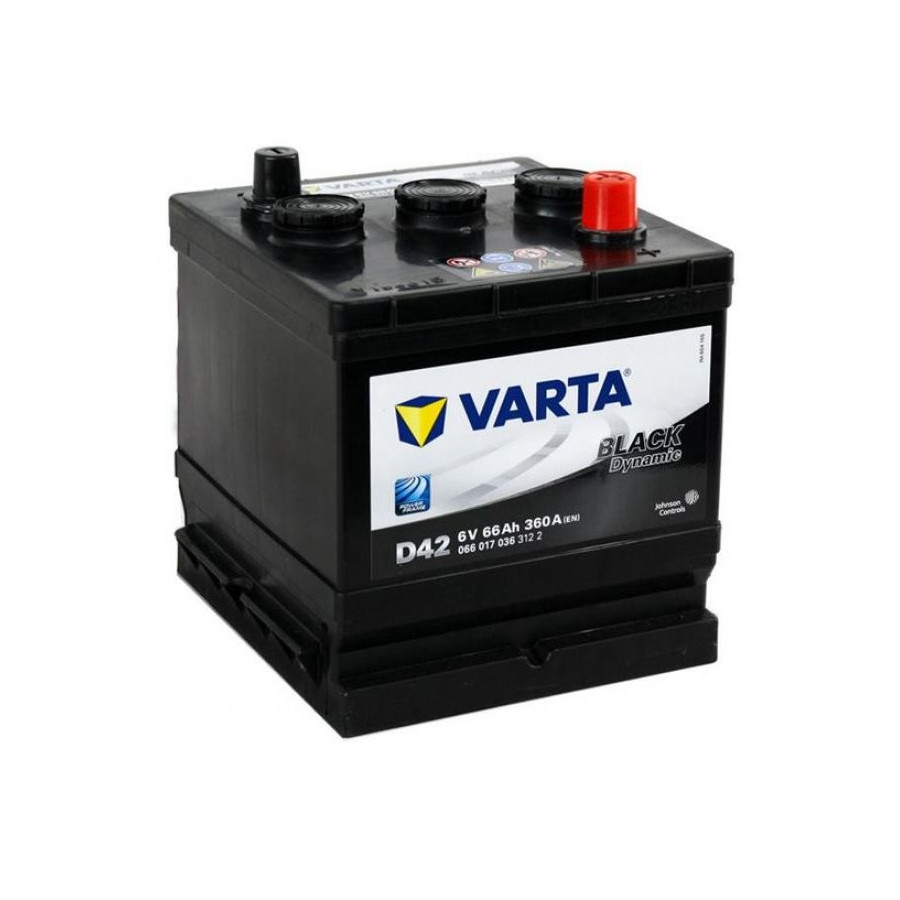 Parel Grit explosie Varta Accu Black Dynamic D42W 66 Ah | Winparts.be - Batterij