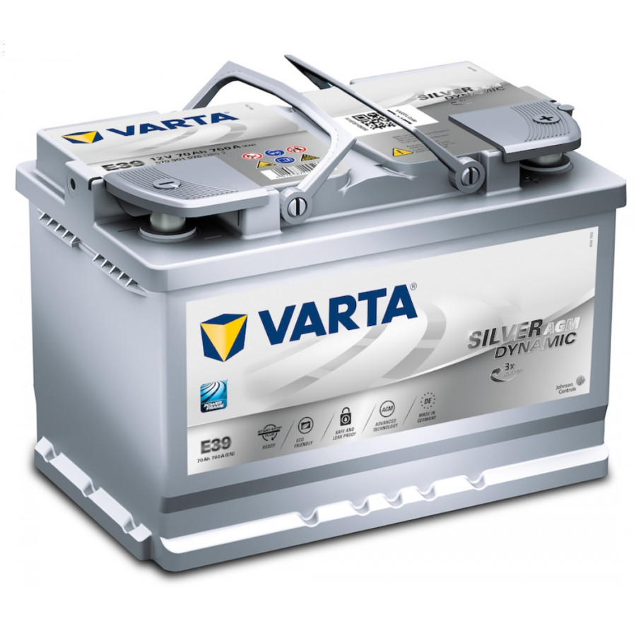 Varta Accu AGM E39 70 Ah | Winparts