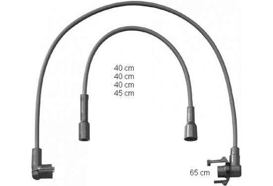 Bougiekabelset ZEF1391 Beru