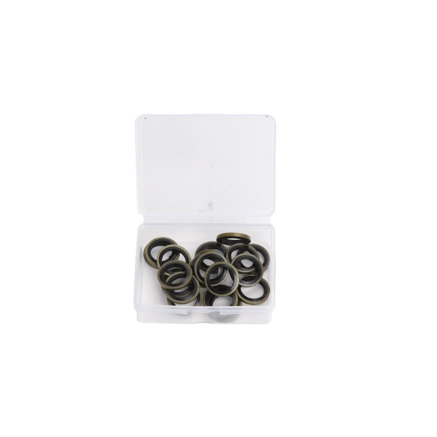 10 stuks M8 koperen sluitringen platte ring ootafvoerplug olieafdichtingspakking afdichtingsfitting sluitringen (M8*18 * 1,5