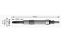 Gloeibougie D-pow Y-534J (3413)