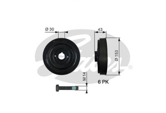 Riemschijf, krukas DriveAlign®