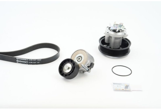 Multiriem set + waterpomp 6PK1217WP1 Contitech, afbeelding 3