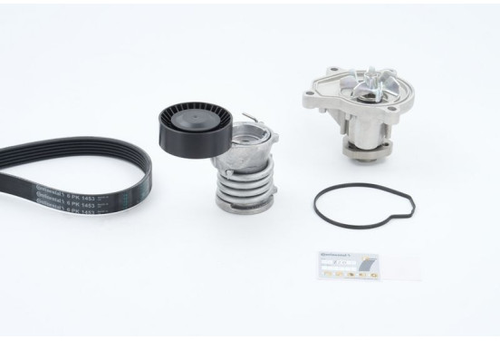 Multiriem set + waterpomp 6PK1453WP1 Contitech, afbeelding 3