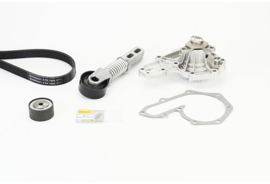 Multiriem set + waterpomp 6PK1605WP1 Contitech, afbeelding 2