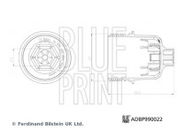 Deksel, oliefilterbehuizing Blue Print Solution