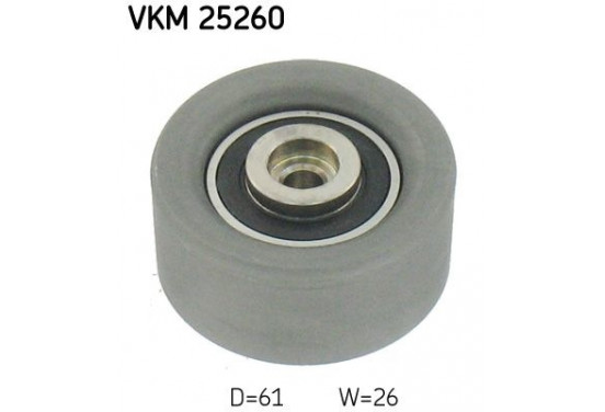 Geleiderol, distributieriem VKM 25260 SKF