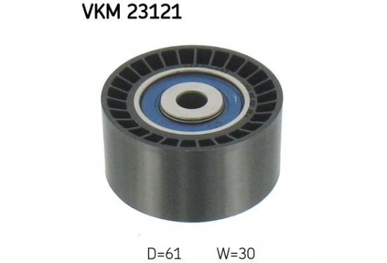 Geleiderol, distributieriem VKM 23121 SKF