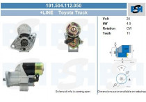 Startmotor Toyota 4.5KW