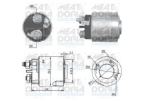 Magneetschakelaar, startmotor